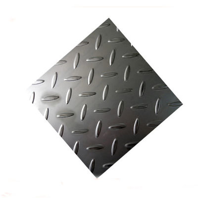 Anti lamiere striate di acciaio inossidabile di slittamento di JIS spessore di 6mm - di 0.25mm