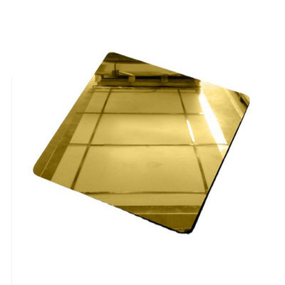 piatto d'acciaio decorativo di lunghezza AISI dello strato 5800mm dello specchio di acciaio inossidabile di 0.5mm